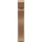 Ekena Millwork 7 1/2-in W x 36-in D x 40-in H Funston Slat Rough Cedar Woodgrain TimberThane Outlooker, Primed Tan OUTUR075X36X40FST24RCPR - alternate 5